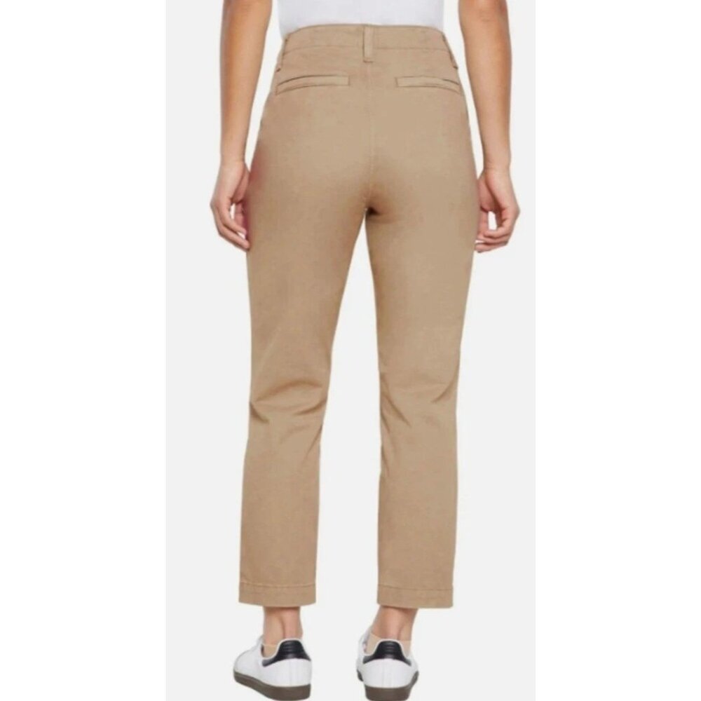 Gap Women's 6 Slim Ankle Pants Chino Tan  M0726 - Picture 2 of 11